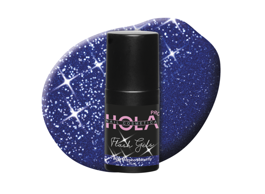 HNC Flash Gel #011 Morpho Butterfly