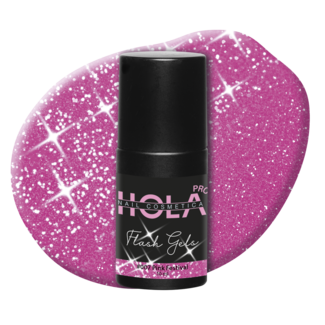 Hola Nail Cosmetica Flash Gel #007 Pink Festival