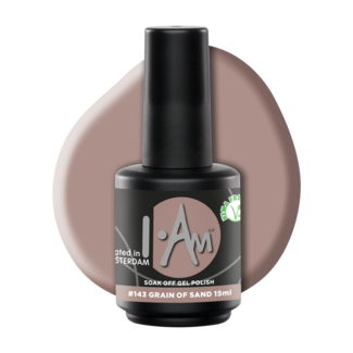 I.Am Systems Soak Off Gel Polish #143 Grain of Sand (15ml)