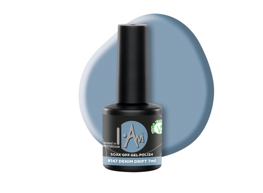 Soak Off Gel Polish #147 Denim Drift (7ml)