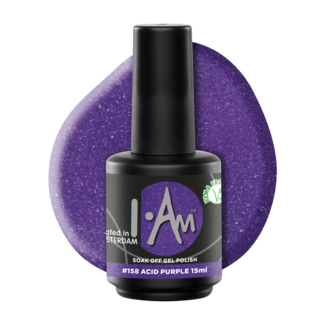 I.Am Systems Soak Off Gel Polish #158 Acid Purple (15ml)
