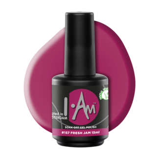 I.Am Nail Systems Soak Off Gel Polish #157 Fresh Jam (15ml)