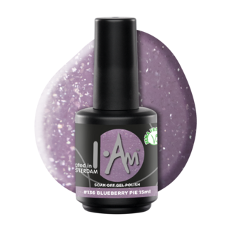 I.Am Systems Soak Off Gel Polish #136 Blueberry Pie (15ml)