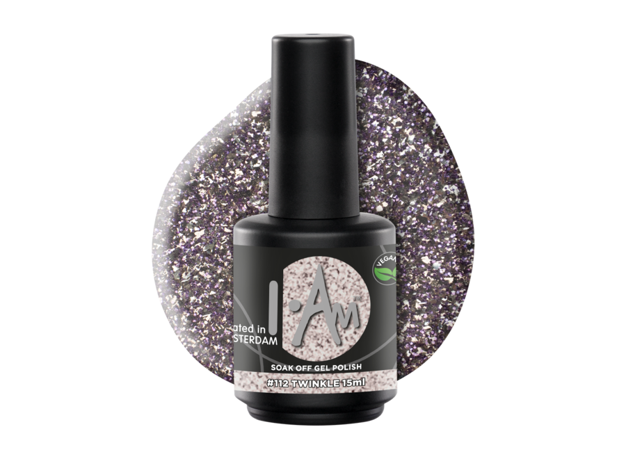 I.Am Soak Off Gel Polish #112 Twinkle (15ml)