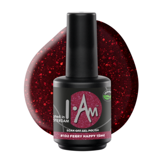 I.Am Nail Systems I.Am Soak Off Gel Polish #102 Ferry Happy (15ml)