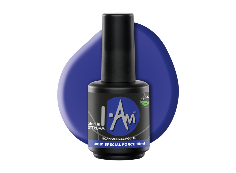 I.Am Soak Off Gel Polish #081 Special Force (15ml)