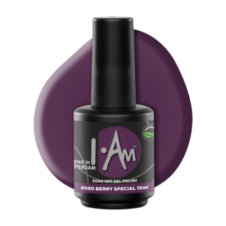 I.Am Systems I.Am Soak Off Gel Polish #080 Berry Special (15ml)