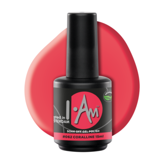 I.Am Nail Systems I.Am Soak Off Gel Polish #062 Coralline (15ml)