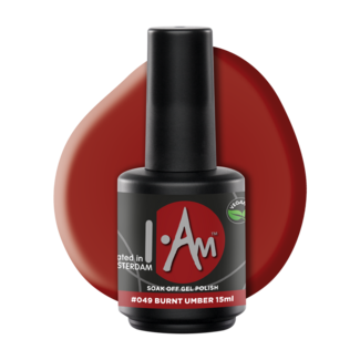 I.Am Systems I.Am Soak Off Gel Polish #049 Burnt Umber (15ml)