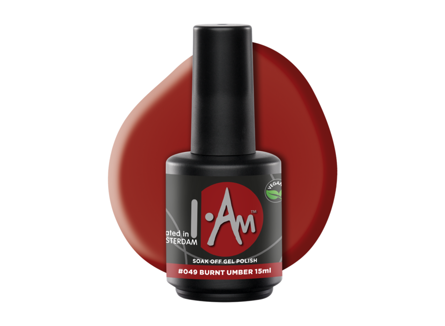 I.Am Soak Off Gel Polish #049 Burnt Umber (15ml)