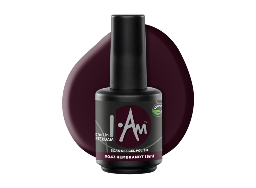 I.Am Soak Off Gel Polish #043 Rembrandt (15ml)