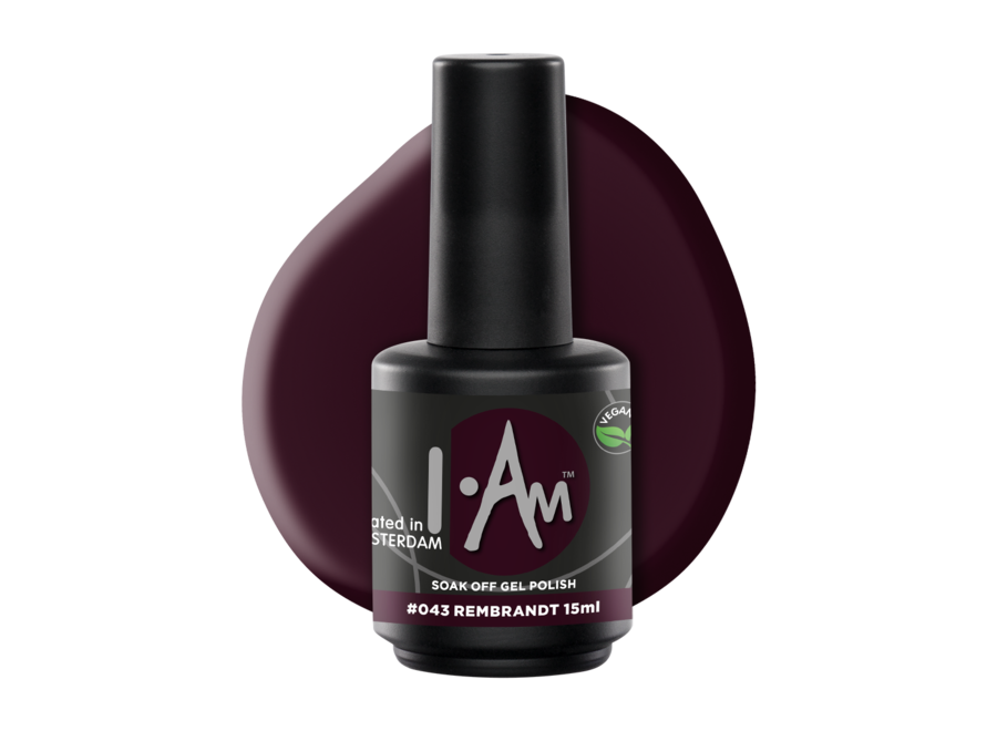 I.Am Soak Off Gel Polish #043 Rembrandt (15ml)