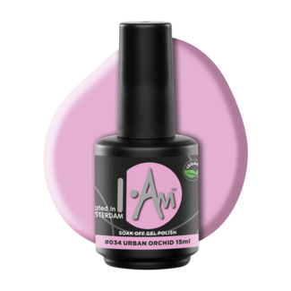 I.Am Nail Systems I.Am Soak Off Gel Polish #034 Urban Orchid (15ml)