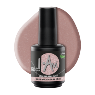 I.Am Nail Systems I.Am Soak Off Gel Polish #022 Nude Pearl (15ml)