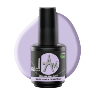 I.Am Nail Systems I.Am Soak Off Gel Polish #005 Laven Dear (15ml)