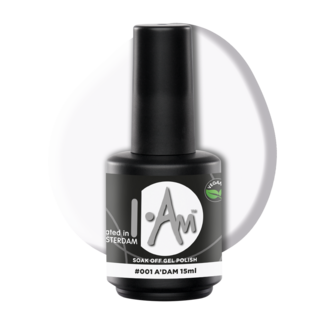 I.Am Systems I.Am Soak Off Gel Polish #001 A'dam (15ml)