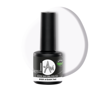 I.Am Nail Systems I.Am Soak Off Gel Polish #001 A'dam (7ml)