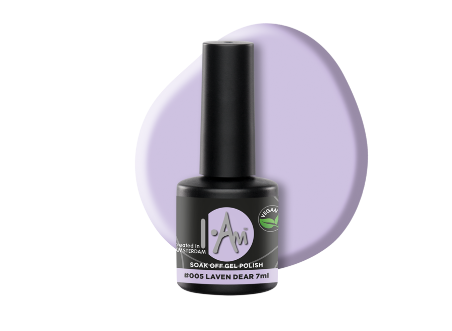 I.Am Soak Off Gel Polish #005 Laven Dear (7ml)