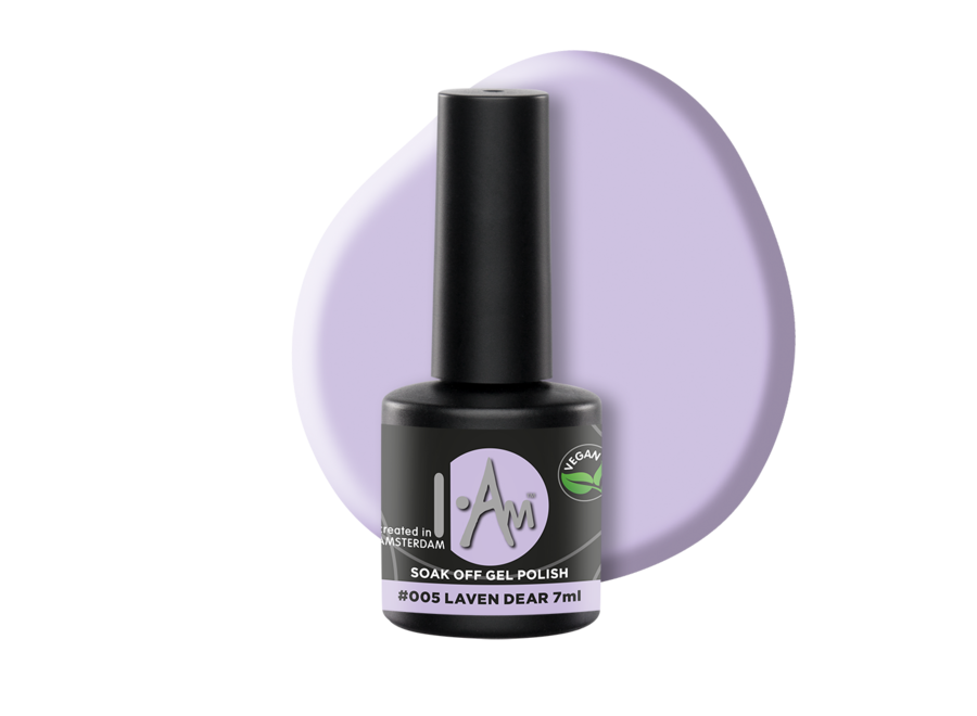 I.Am Soak Off Gel Polish #005 Laven Dear (7ml)