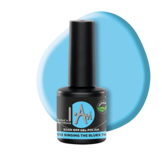 I.Am Nail Systems I.Am Soak Off Gel Polish #012 Singing The Blues (7ml)
