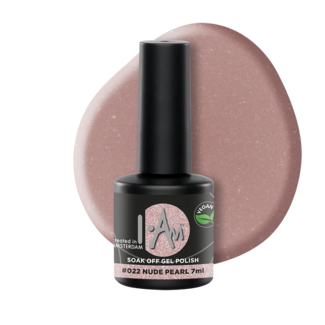 I.Am Nail Systems I.Am Soak Off Gel Polish #022 Nude Pearl (7ml)