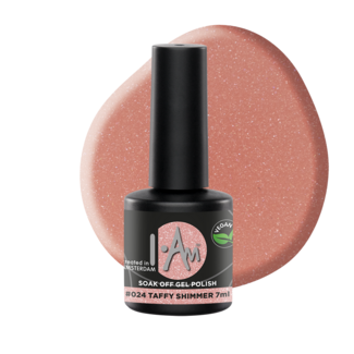 I.Am Nail Systems I.Am Soak Off Gel Polish #024 Taffy Shimmer (7ml)