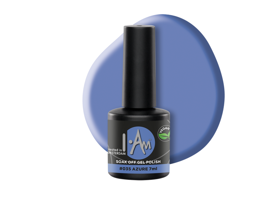 I.Am Soak Off Gel Polish #035 Azure (7ml)