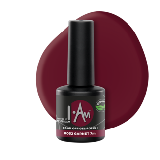 I.Am Nail Systems I.Am Soak Off Gel Polish #052 Garnet (7ml)