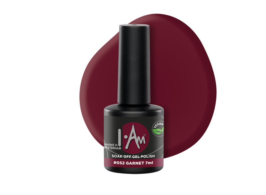 I.Am Soak Off Gel Polish #052 Garnet (7ml)