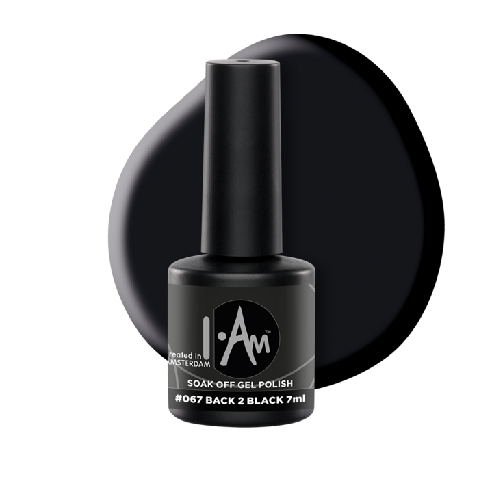 Gel Polish #067 Back 2 Black