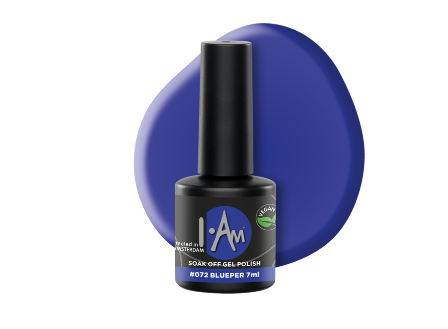 I.Am Soak Off Gel Polish #072 Blueper (7ml)