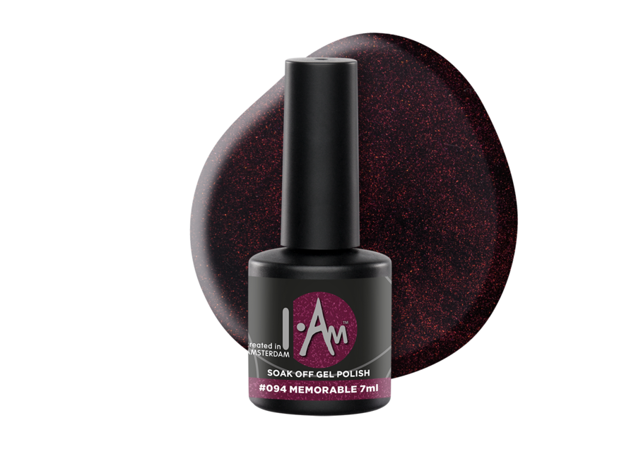 I.Am Soak Off Gel Polish #094 Memorable (7ml)