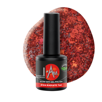 I.Am Nail Systems I.Am Soak Off Gel Polish #104 Radiate (7ml)