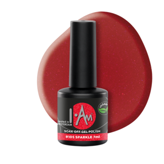 I.Am Systems I.Am Soak Off Gel Polish #105 Sparkle (7ml)