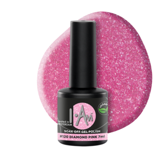 I.Am Systems I.Am Soak Off Gel Polish #120 Diamond Pink (7ml)