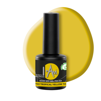 I.Am Systems Soak Off Gel Polish #122 Tropical Yellow (7ml)