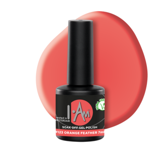 I.Am Nail Systems Gel Polish #123 Orange Feather