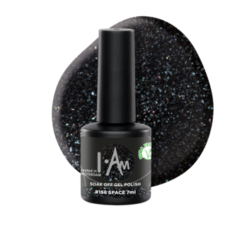 I.Am Nail Systems Soak Off Gel Polish #156 Space (7ml)