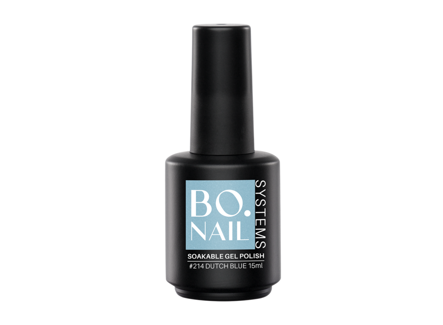 BO Soakable Gel Polish #214 Dutch Blue (15ml)