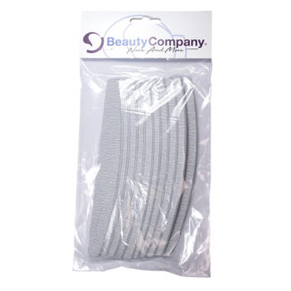 Beauty Company Halfmoon File 180/180 - 10pcs