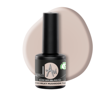 I.Am Nail Systems Soak Off Gel Polish #165 Milky Mushroom (7ml)