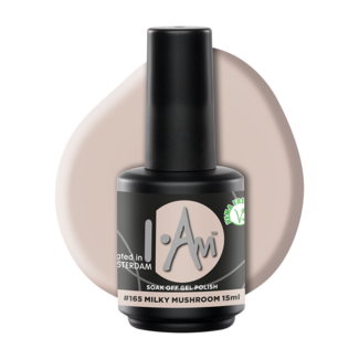 I.Am Systems Soak Off Gel Polish #165 Milky Mushroom (15ml)