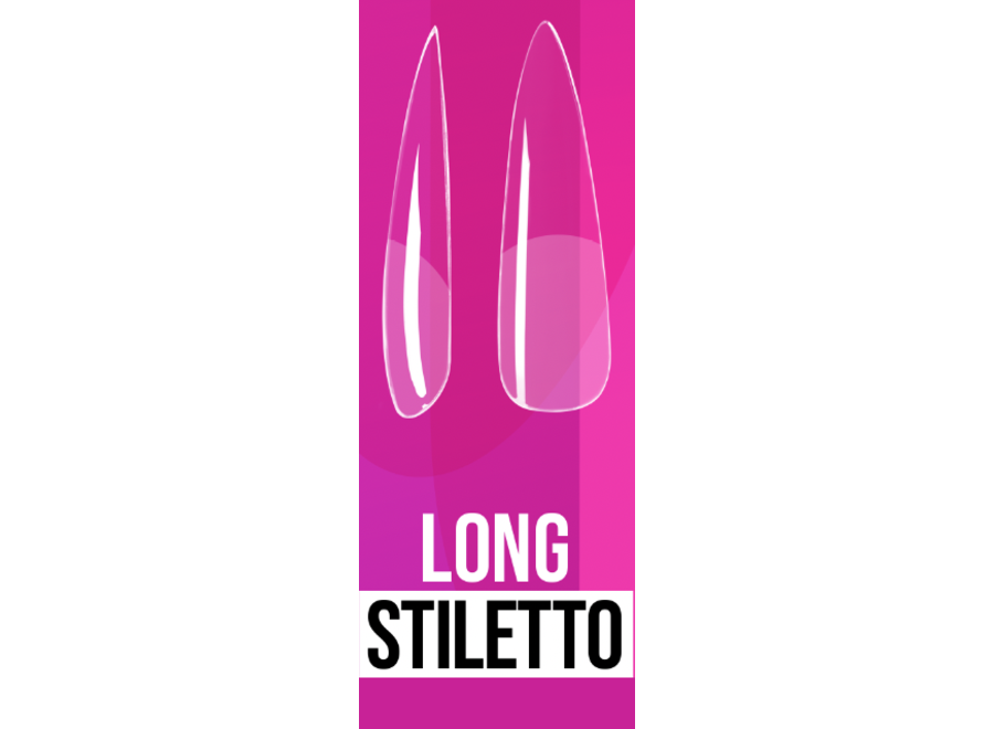 Soft Gel tips - Long Stiletto