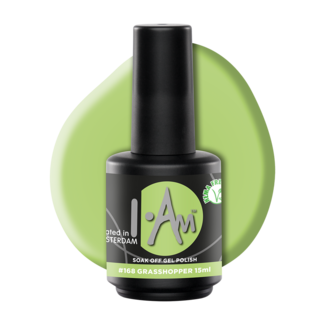 I.Am Nail Systems Soak Off Gel Polish #168 Grasshopper (15ml)