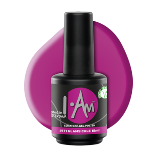I.Am Nail Systems Soak Off Gel Polish #171 Glamsickle (15ml)