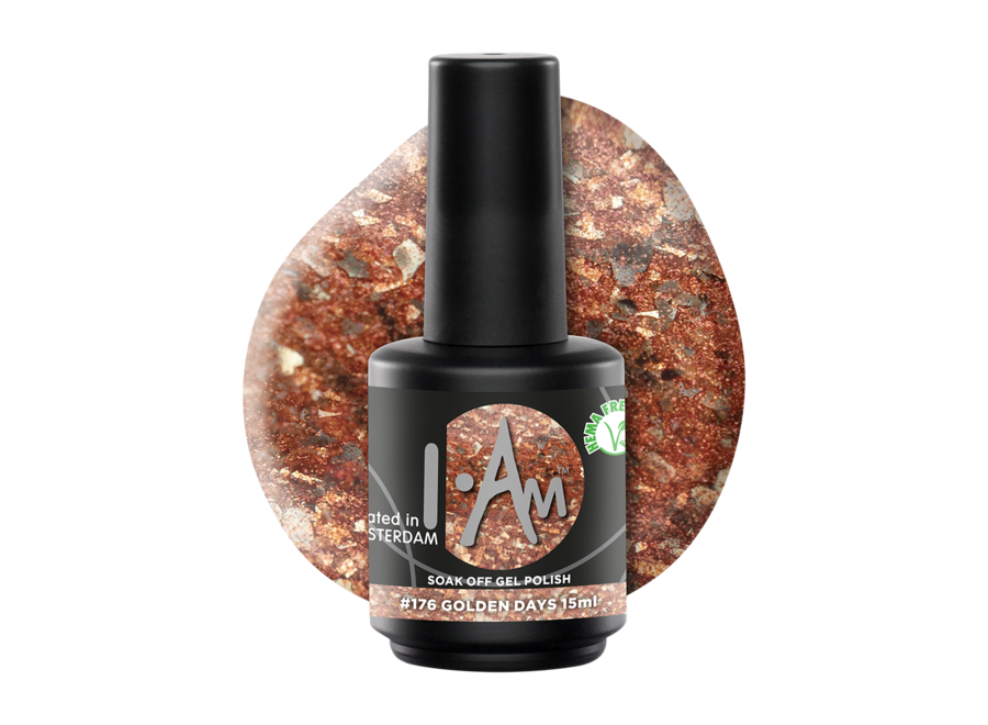 Soak Off Gel Polish #176 Golden Days 15ml