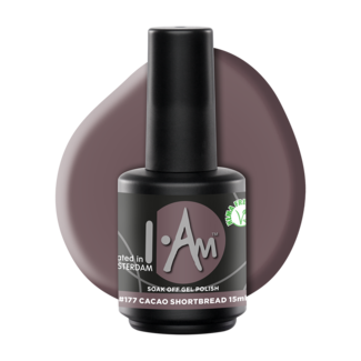 I.Am Systems Soak Off Gel Polish #177 Cacao Shortbread 15ml