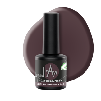 I.Am Nail Systems Soak Off Gel Polish #181 Tudor Queen 7ml