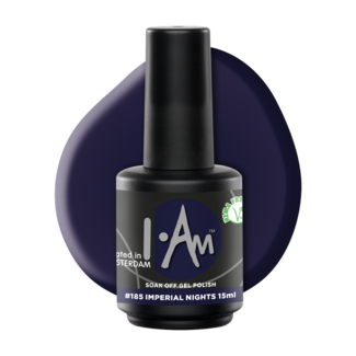 I.Am Nail Systems Soak Off Gel Polish #185 Imperial Nights 15ml