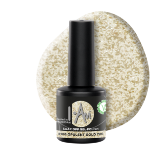 I.Am Systems Soak Off Gel Polish #186 Opulent Gold 7ml